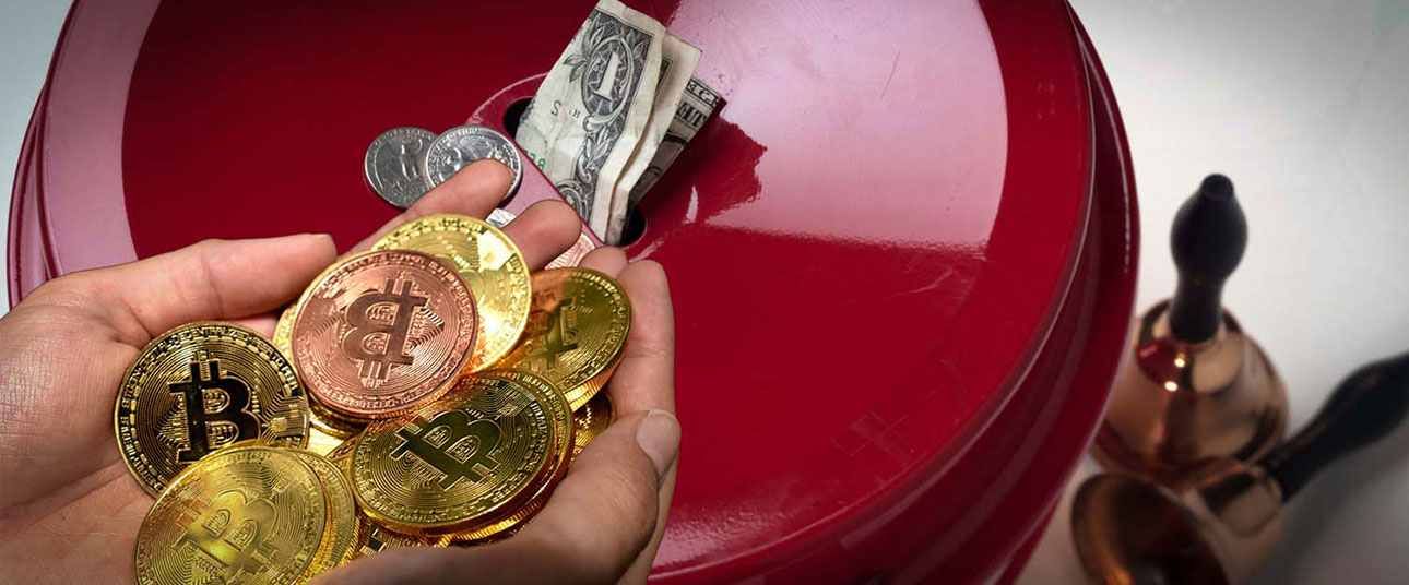 Bitcoin donations Ramadan UAE digital currency charity fundraising